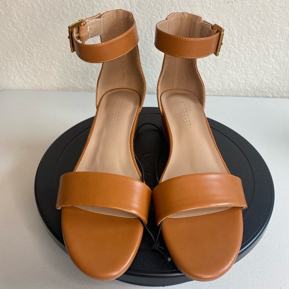 Aerosoles Willowbrook Wedge Sandal Tan - Picture 2 of 7